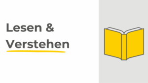 Lesen und verstehen mit Buch-Symbol